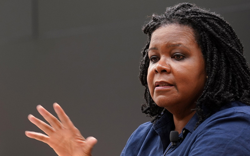 Annette Gordon-Reed from her lecture at James Branch Cabell Library on