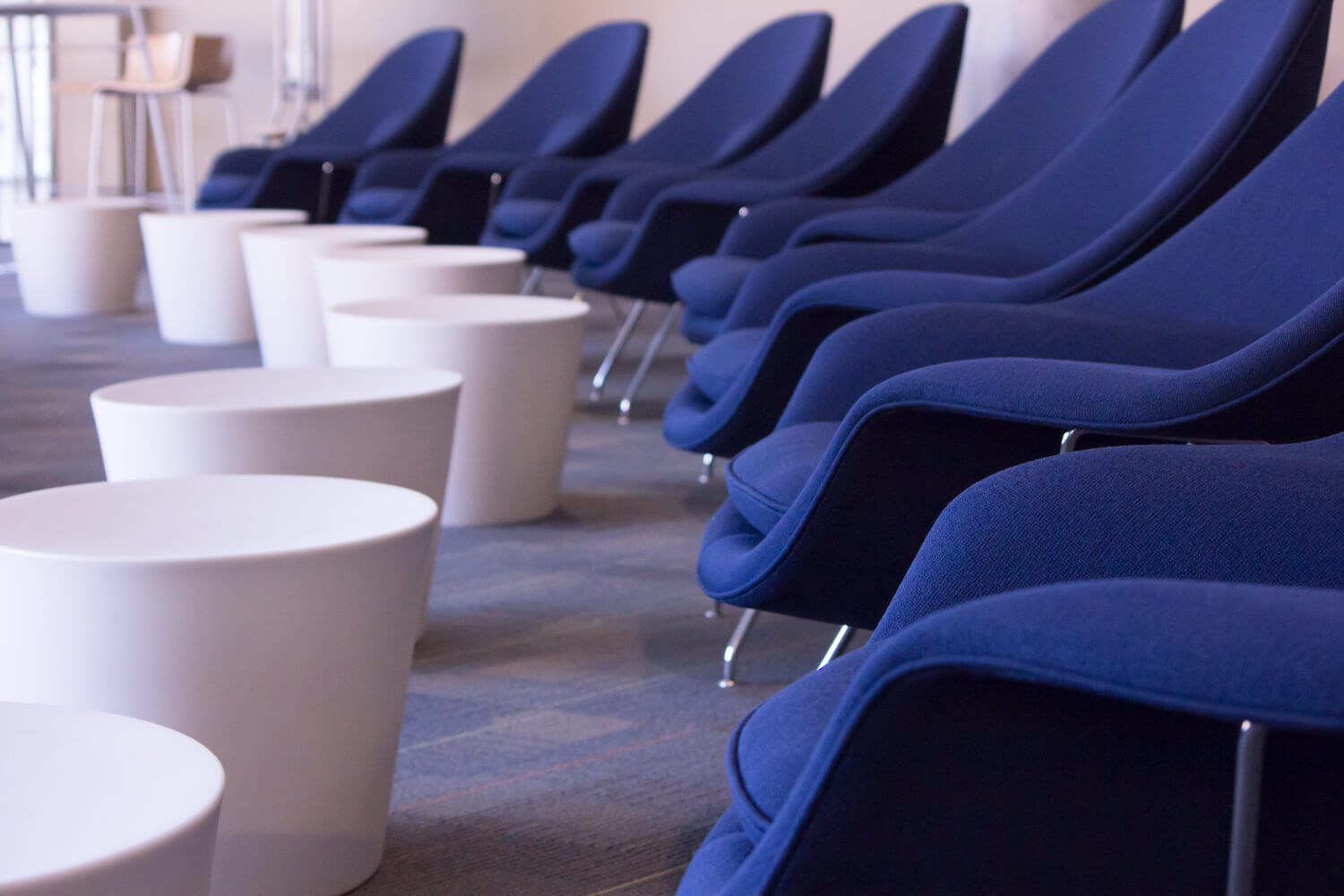 chairs in Cabell Library