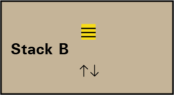 Stack B floor map for Health Sciences Library